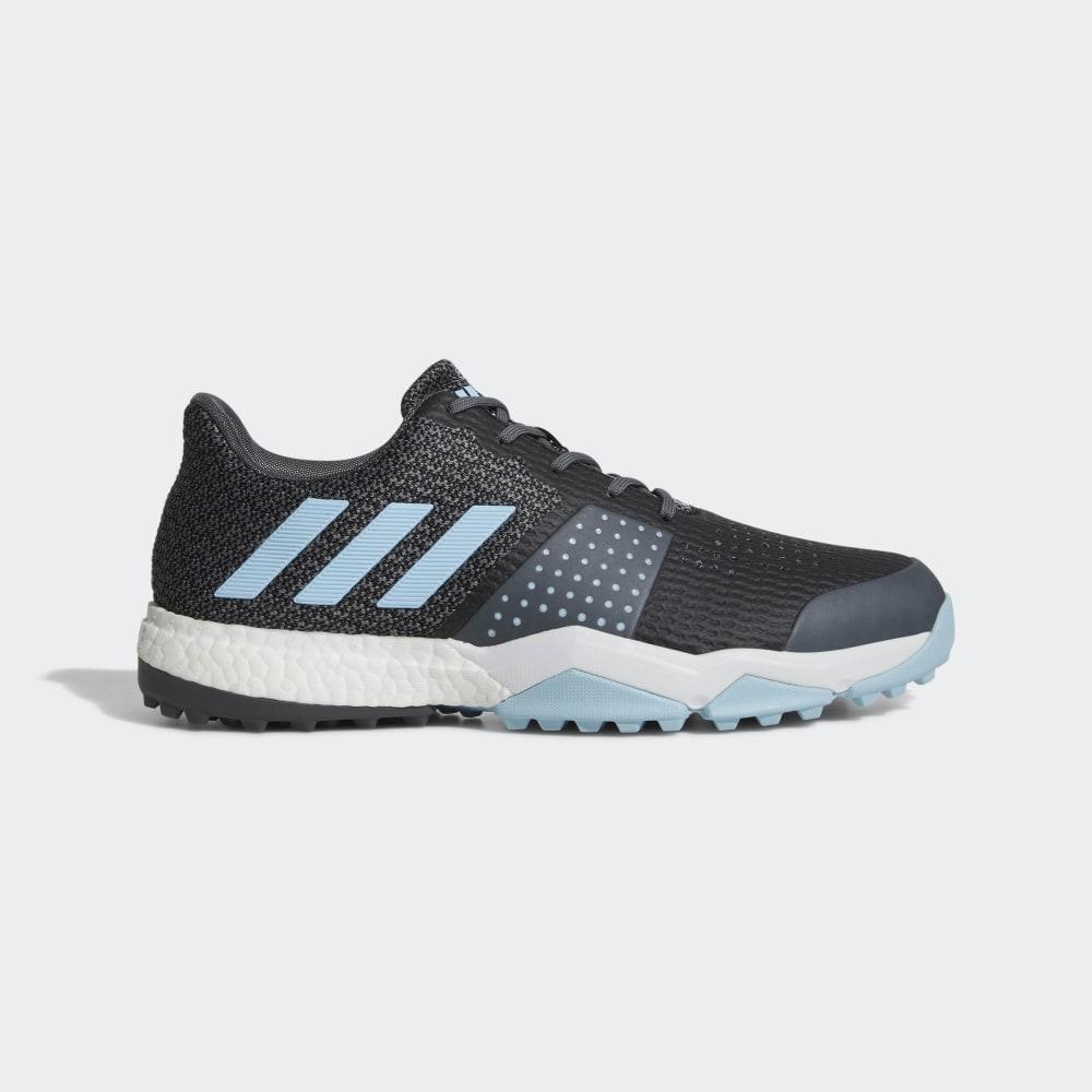Pantofi Golf Adidas adipower S Boost 3 Barbati Romania - Gri/Albastri/Albi Q44885